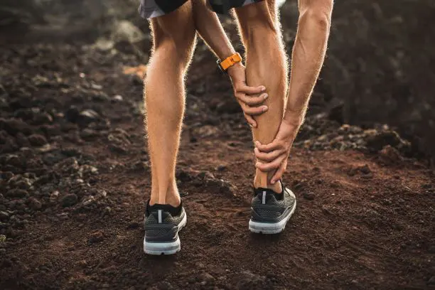 runner with Achilles tendonitis