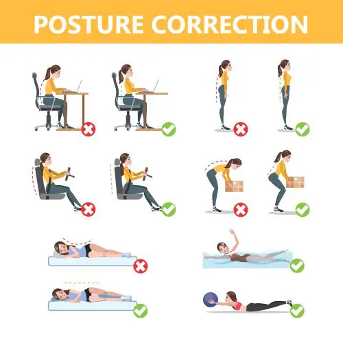 good posture correction tips