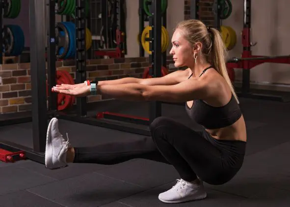 Pistol squat is one of the best bodyweight exercises