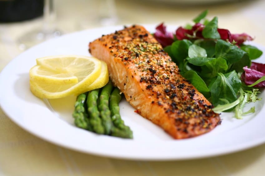 omega-3 benefits from cooked salmon