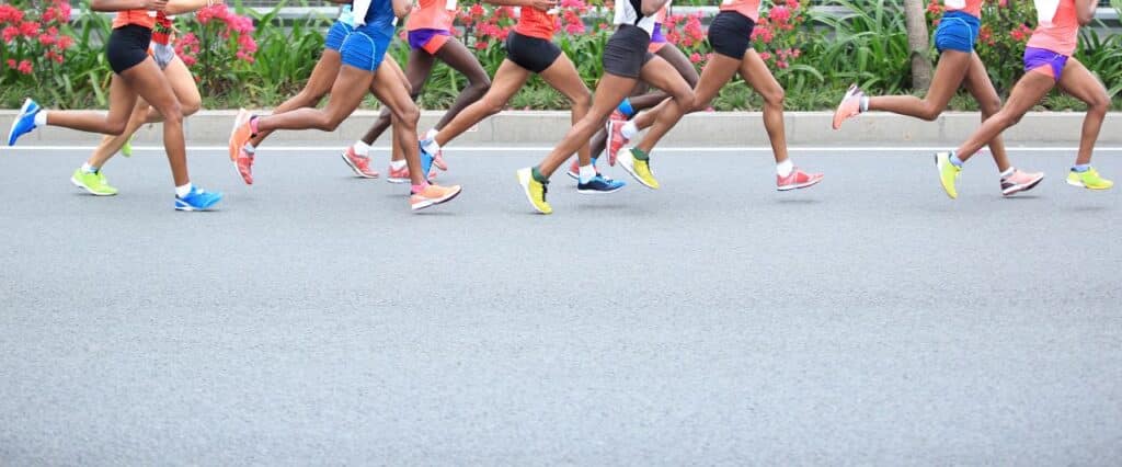 Sport injuries can occur while running and treatment by a sports medicine chiropractor is ideal.