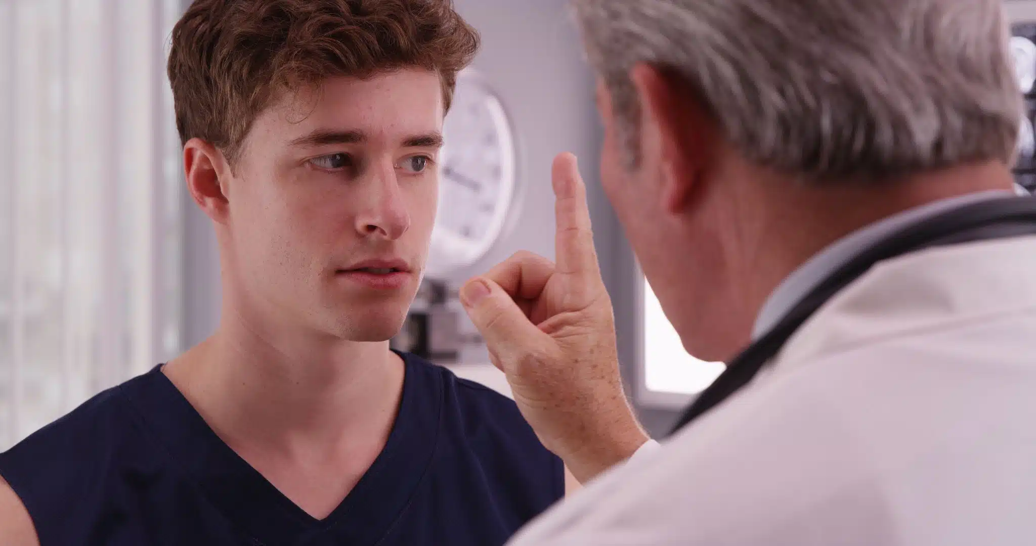 eye movement neuro exam for post concussion syndrome